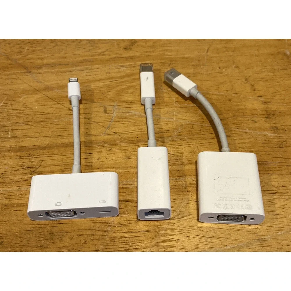 Apple Cables - A1433, A1439, A1307‎ Display Ports Transfer Data